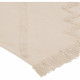 Tapis Tuft Inca - Ivoire - En coton - 120 x 170 cm