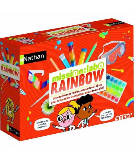 Nathan Mission labo Rainbow coffret
