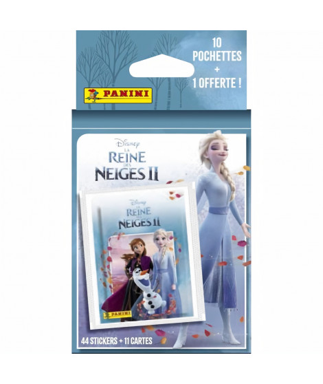 PANINI - Disney La Reine des Neiges II Les meilleurs moments du film - Blister 10 pochettes + 1 Offerte