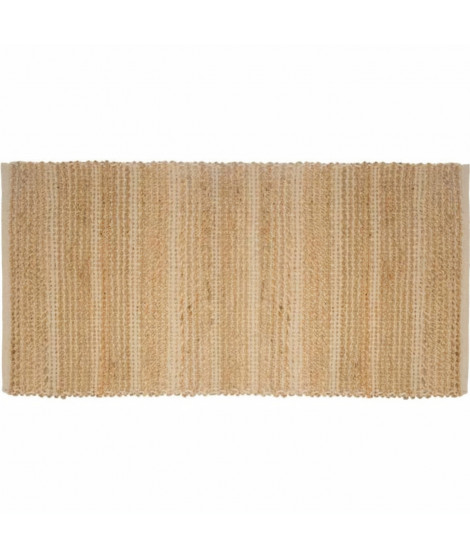 Tapis jute Chenil - 70 x 140 cm - Lin
