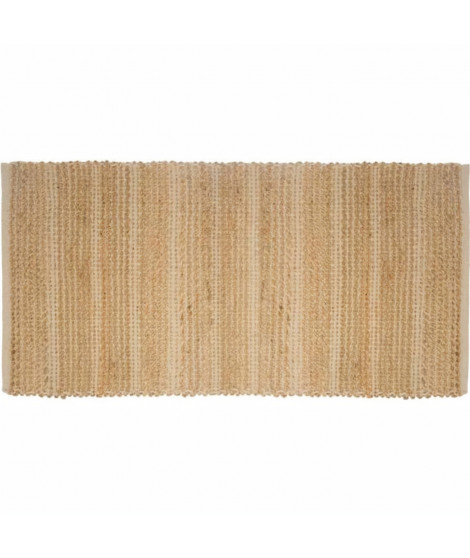 Tapis jute Chenil - 70 x 140 cm - Lin