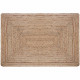 ATMOSPHERA Tapis jute Histoire - Naturel - 60x90 cm