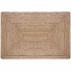 ATMOSPHERA Tapis jute Histoire - Naturel - 60x90 cm