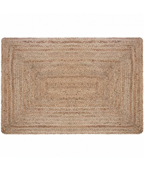 ATMOSPHERA Tapis jute Histoire - Naturel - 60x90 cm
