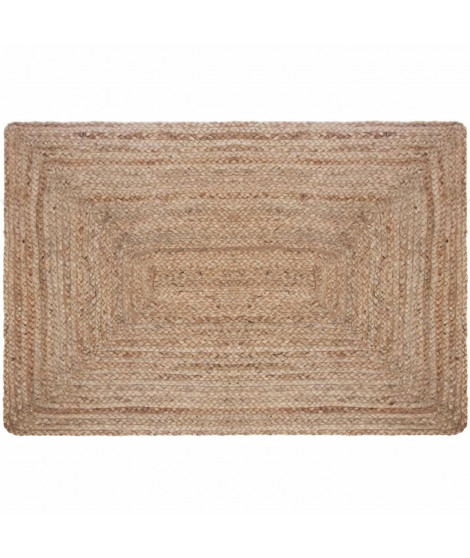 ATMOSPHERA Tapis jute Histoire - Naturel - 60x90 cm