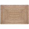 ATMOSPHERA Tapis jute Histoire - Naturel - 60x90 cm