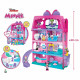 Minnie, L'Hotel de Minnie, 20 pieces, Figurines et accessoires, avec fonctions sonores et lumineuses