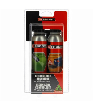 FACOM Huile-Additif FACOM kit controle technique essence 2x300ml - 2x300ml