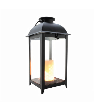 Lanterne Bougie effet flamme LED