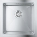 GROHE Évier en acier inoxydable K700 31578SD1 - A encastrer - 1 bac - sans égouttoir - 46,4x46,4 cm - Inox