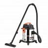 Aspirateur eau, poussiere et cendres  MANUPRO - Cuve acier inoxydable - 20 L - Fonction soufflerie