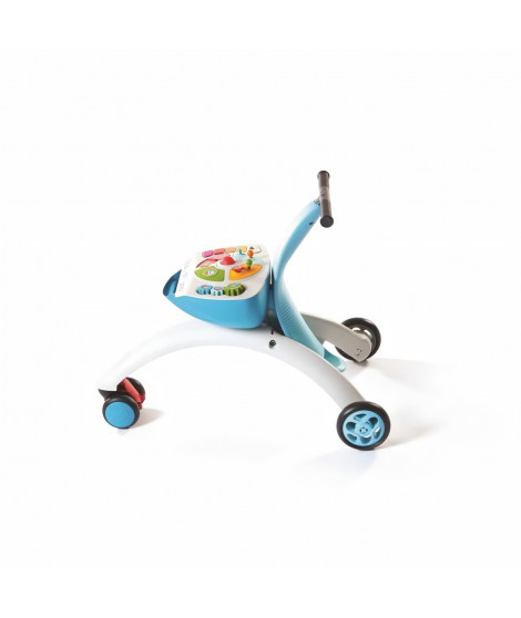 TINY LOVE Chariot de marche, Trotteur Evolutif Tiny Rider 5 en 1, avec frein, Bleu