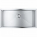 GROHE Évier en acier inoxydable K700 31580SD1 - A encastrer - 1 bac - sans égouttoir - 86,4x46,4 cm - Inox