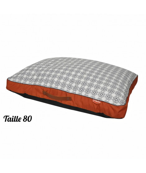 TYROL Matelas pour Chien Grand/Moyen, Matelas Ouatine Dense Rectangulaire, Couchage Confort, Design Berbere Ethnique Scandi C…