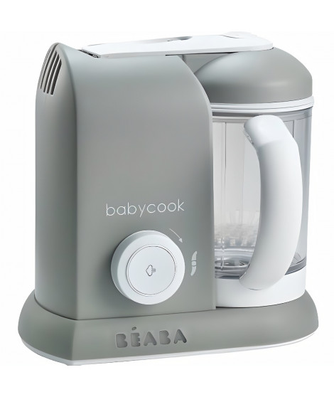 BEABA Robot cuisine bébé 4 en 1 Babycook Solo - Gris