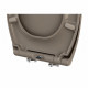 Abattant WC Fally 2 - thermodur - taupe