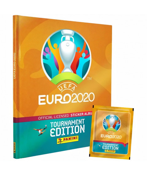 UEFA EURO 2020 Stickers 2021 Tournament Edition - Pack de 10 pochettes + Album offert
