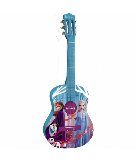 LEXIBOOK - LA REINE DES NEIGES - Guitare Acoustique Enfant - Hauteur 78cm -