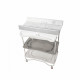 BREVI Table a langer Atlantis Lapinou - Gris perle