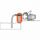 Filtre anti-sable GARDENA - 6000 l/h - Filetage G 1 - 1730-20