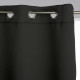 Rideau occultant - 135 x 240 cm - Noir