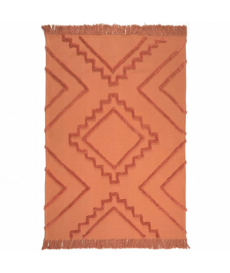 Tapis Tuft Inca - 120 x 170 cm - Terracotta