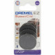 DREMEL 6 disques de ponçage S411 EZ Speedclic