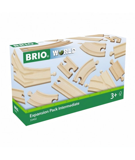 BRIO World  - 33402 - Coffret Evolution Intermediaire -16 Rails