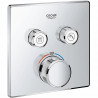 GROHE Mitigeur thermostatique pour installation encastrée 2 sorties Grohtherm SmartControl 9124000