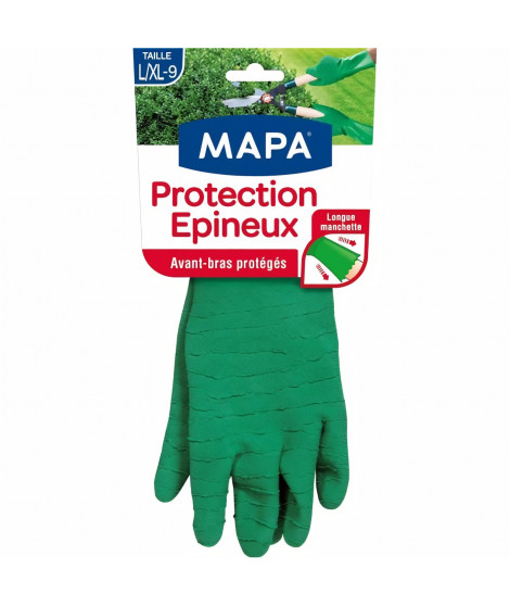 MAPA Gants de jardin - Protection des épineux - Taille M-L / T7-8