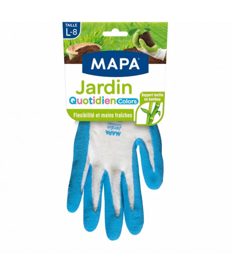 MAPA Gants de jardin Quotidien Colors - T8