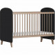 Chambre bébé DREAM DUO ANTHRACITE Lit et commode a langer