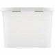 CURVER | HANDY PLUS 50L CLIPS BLANCS - 100% RECYCLE, Rangement, Milky, 60 x 40 x 29 cm