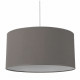 COREP Suspension cylindre en coton - Ø38 cm -H.19 cm - Gris souris