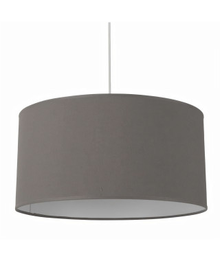 COREP Suspension cylindre en coton - Ø38 cm -H.19 cm - Gris souris