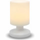 Lampe de table sans fil LED blanc chaud LILY W21 H21cm