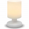 Lampe de table sans fil LED blanc chaud LILY W21 H21cm
