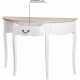 Console 1 tiroir - Décor frene - L 108 x P 40 x H 75 cm - CATTAIL