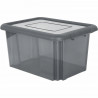 Boîte de rangement Funny Box 55 L - Gris acidulé - 57,5 x 44 x 31 cm - EDA PLASTIQUE