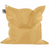 Pouf géant imperméable JAVA - 110 x 130 cm - Ocre