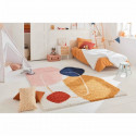 Tapis poils longs - Motif abstrait - Multicolore - 100% polypropylene - 120 x 160 cm - Intérieur - NAZAR