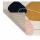 Tapis poils longs - Motif abstrait - Multicolore - 100% polypropylene - 120 x 160 cm - Intérieur - NAZAR