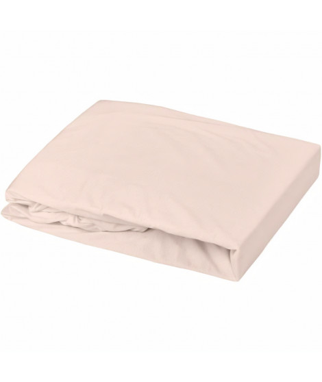 Domiva Drap housse - 60 x 120 cm - Jersey - Nude