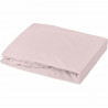 Domiva Drap housse + Alese - 70 x 140 cm - 100% coton - Blanc/Poudre