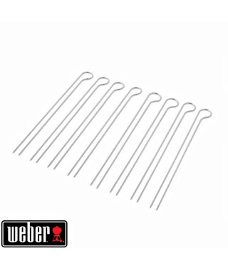 WEBER - Ensemble de brochettes - 8 pieces