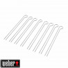 WEBER - Ensemble de brochettes - 8 pieces