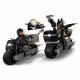 LEGO 76179 DC La Course-Poursuite en Motos de Batman et Selina Kyle avec Bat-signal lumineux, pour Enfants des 6 ans