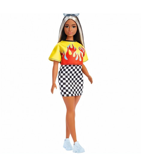 Barbie - Brb Fashionista Top Flammes - Poupée