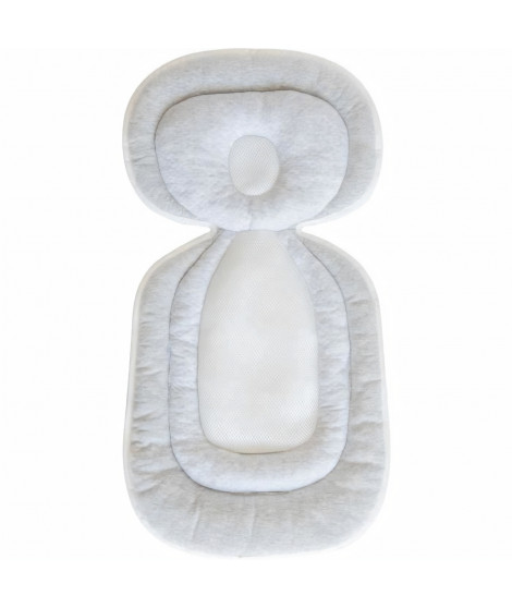 Domiva Cale bébé BODY PAD 3D - 32,5 x 65 cm - Coton/Polyester - Gris