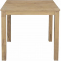 COOK Table a manger carrée en chene massif - 80 x 80 cm - L 80 x P 80 x H 75 cm